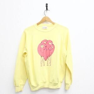 Vintage Flamingo Sweatshirt Medium